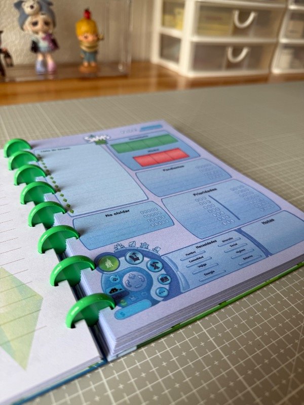 Producto - Agenda Planner diario perpetuo The Sims 2 - 1