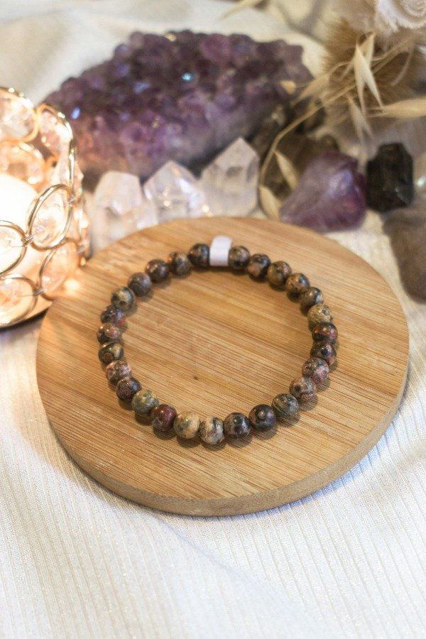 Producto - Pulsera Jaspe Leopardo N6