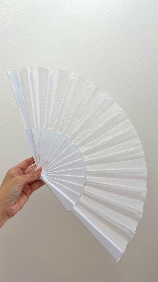 Producto - ABANICO BLANCO LISO