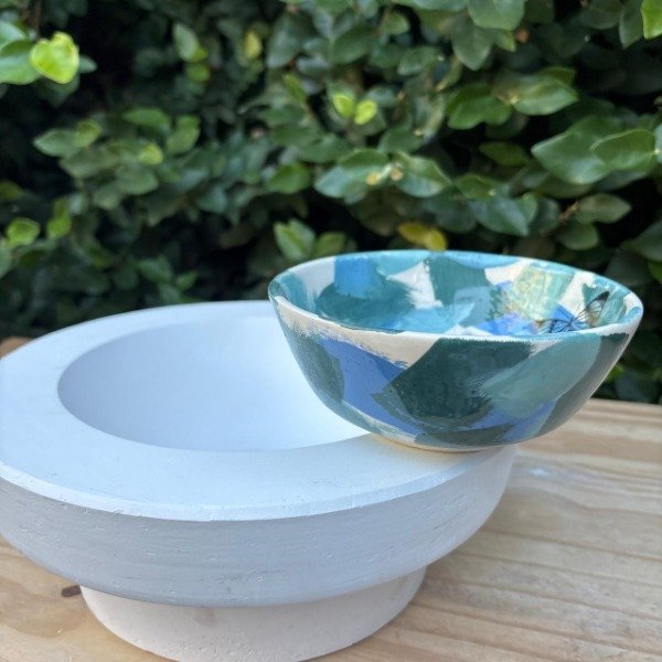 Producto - Molde de yeso Cuenco Cónico Chico
