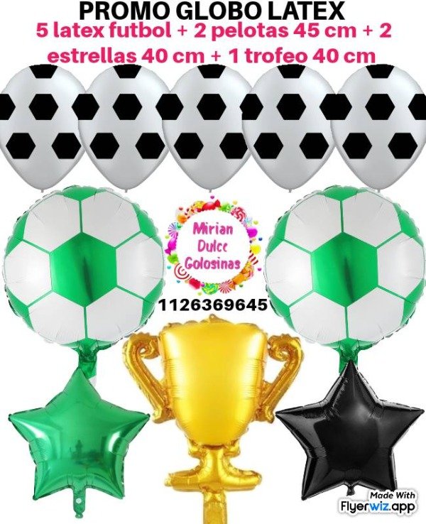 Producto - Promo globo futbol