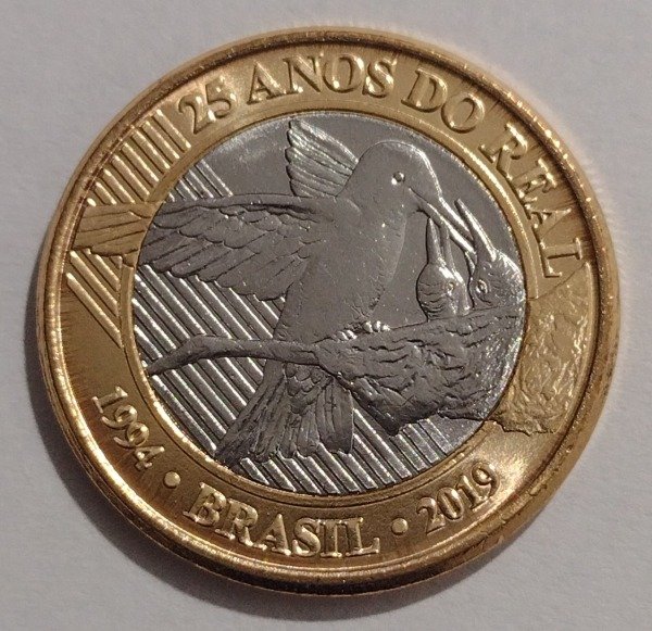 Producto - Brasil 1 real 2019 - 25 años del Real (1994-2019) - 0