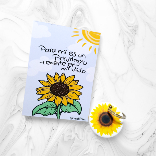 Producto - Llavero Girasol 4