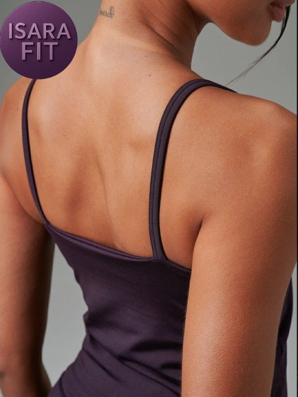 Producto - Musculosa Cropped Merlot - 2
