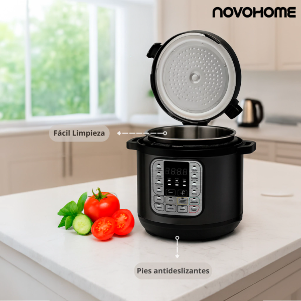 Producto - Olla A Presión -Digital -Multifunción -5 Lts -Novohome(NH-OM900) - 5