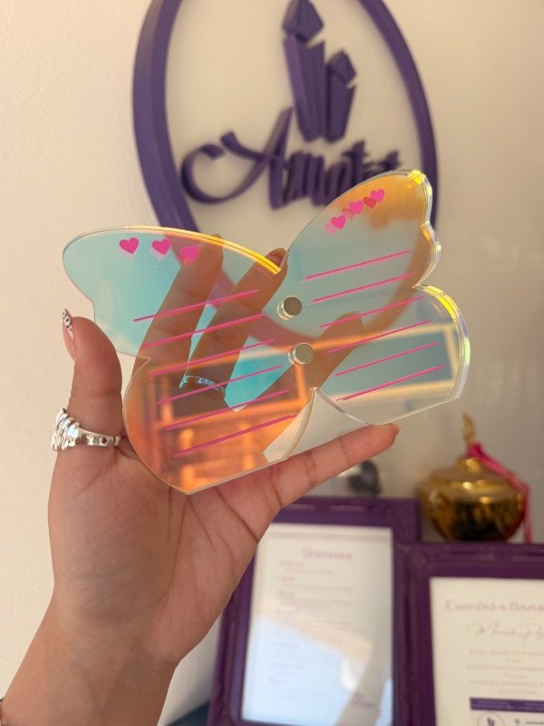 Producto - Tabla para pestañas mariposa