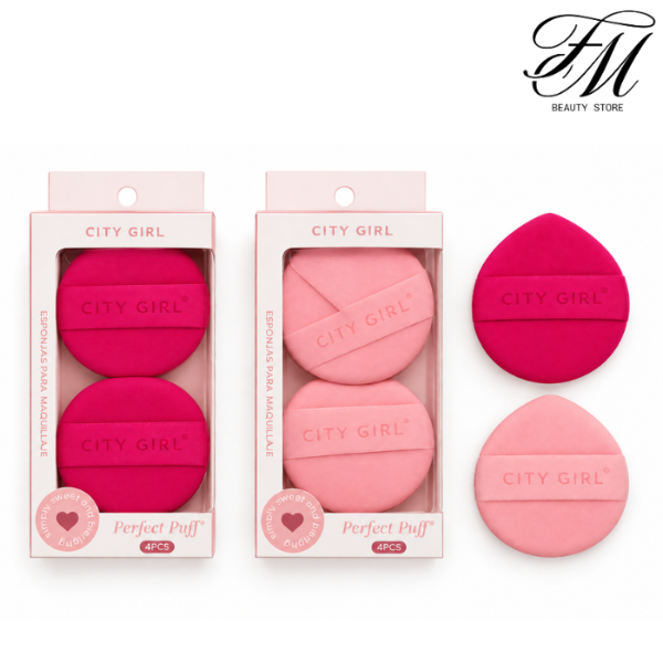 Producto - CITY ESPONJAS PARA MAKE UP 4PCS