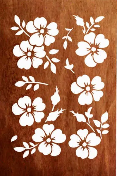 Producto - Stencil 15x20 cm F075