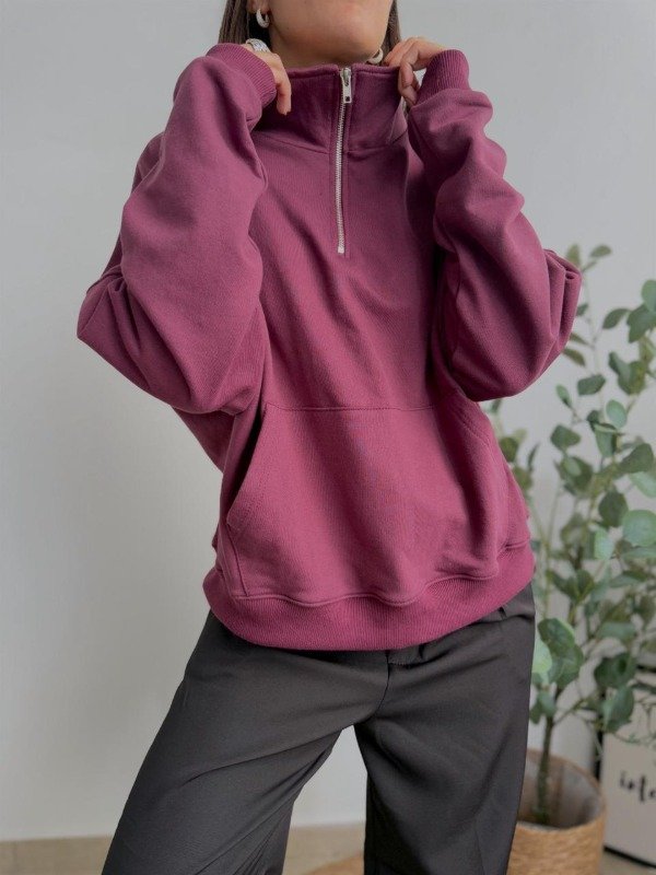 Producto - buzo canguro c/cierre uva