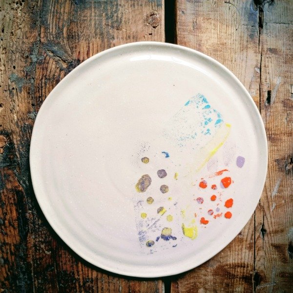 Producto - Plato de cerámica artesanal