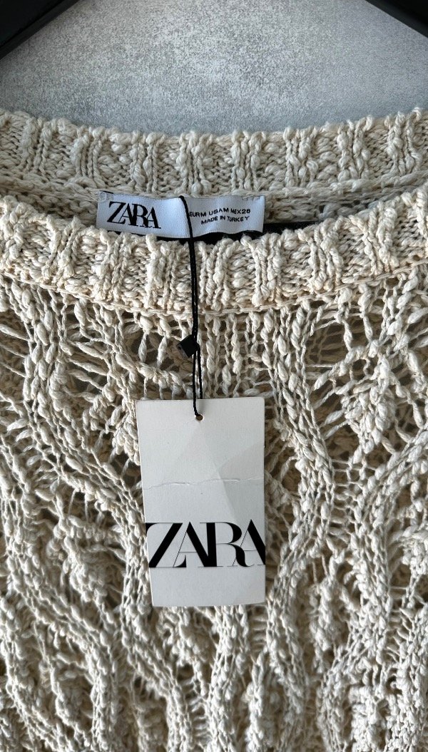 Producto - Jersey de punto calado Zara TM - 1