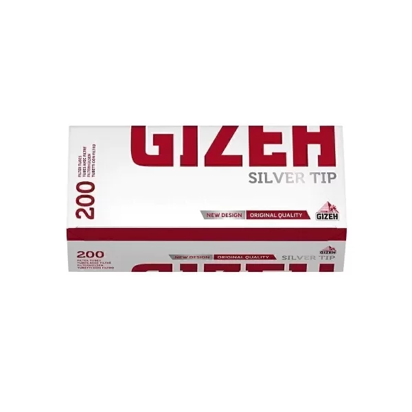 Producto - Gizeh Silver Tip Tubos - Pack x 200
