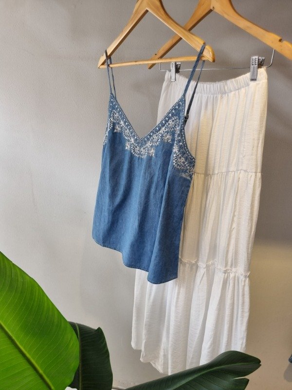 Producto - Musculosa simil jeans