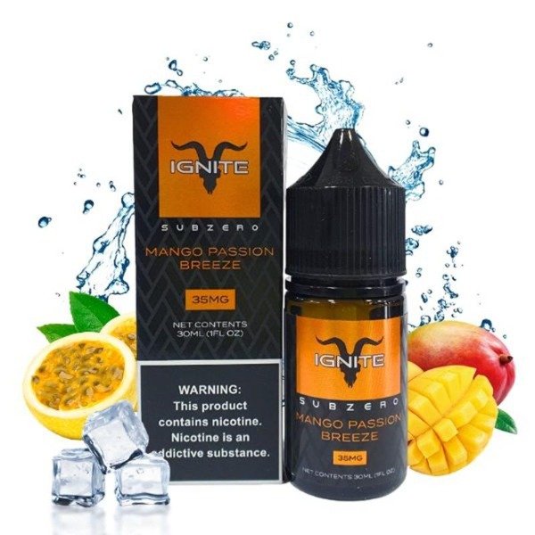 Producto - (NIC SALT) IGNITE SALT 35MG - MANGO PASSION BREEZE