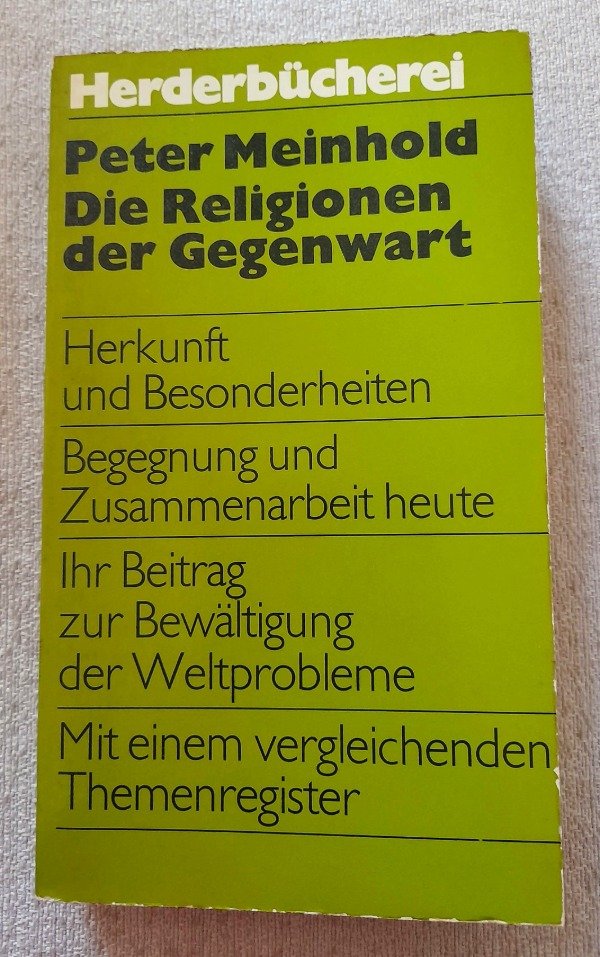 Producto - Herderbucherei #656 - Die Religionen Der Gegenwart - Herder