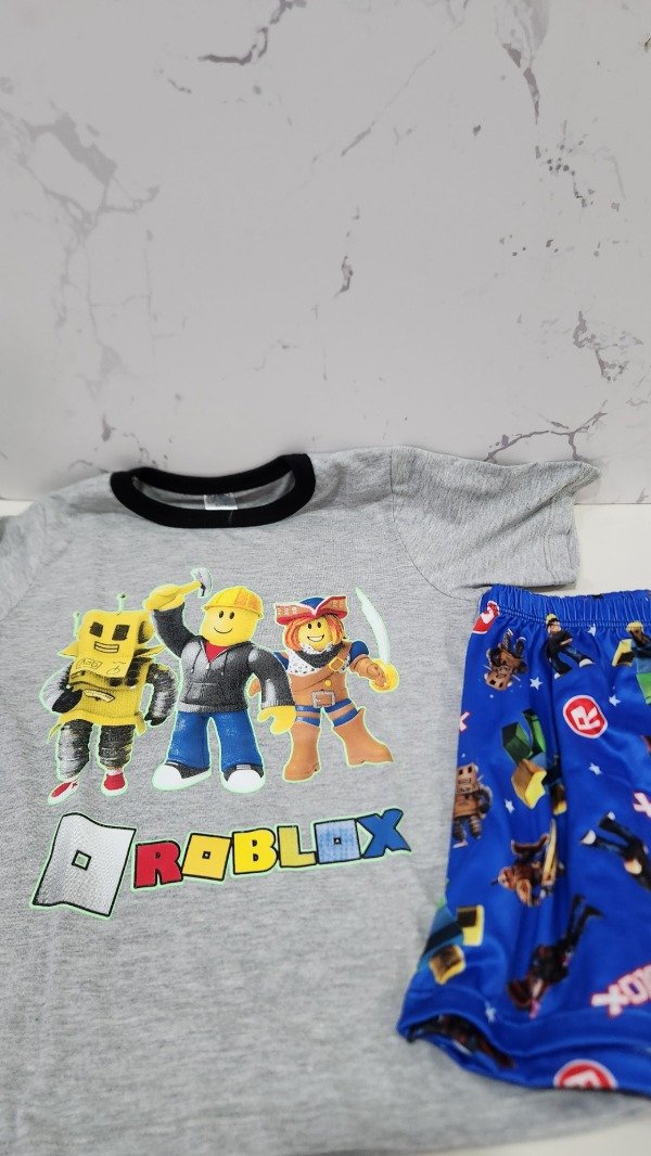 Producto - Pijama Corto Roblox Talle 10