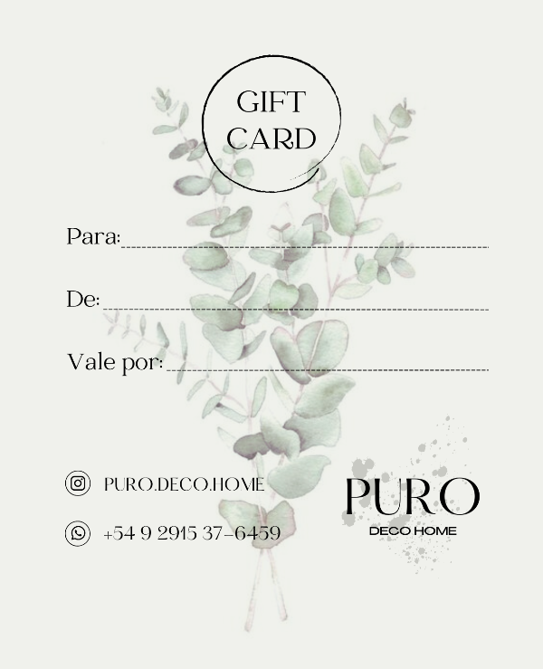 Producto - GIFT CARD