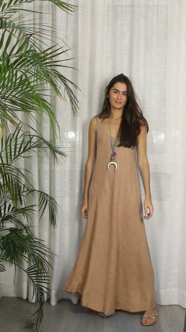 Producto - Vestido Margarita 100 Lino