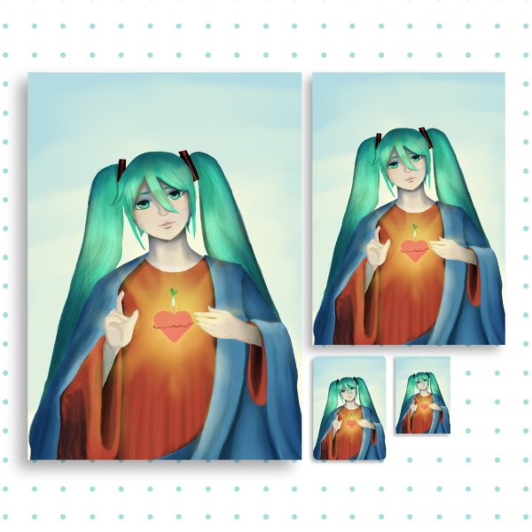 Producto - MIKU DIOSA - Ilustración - 1