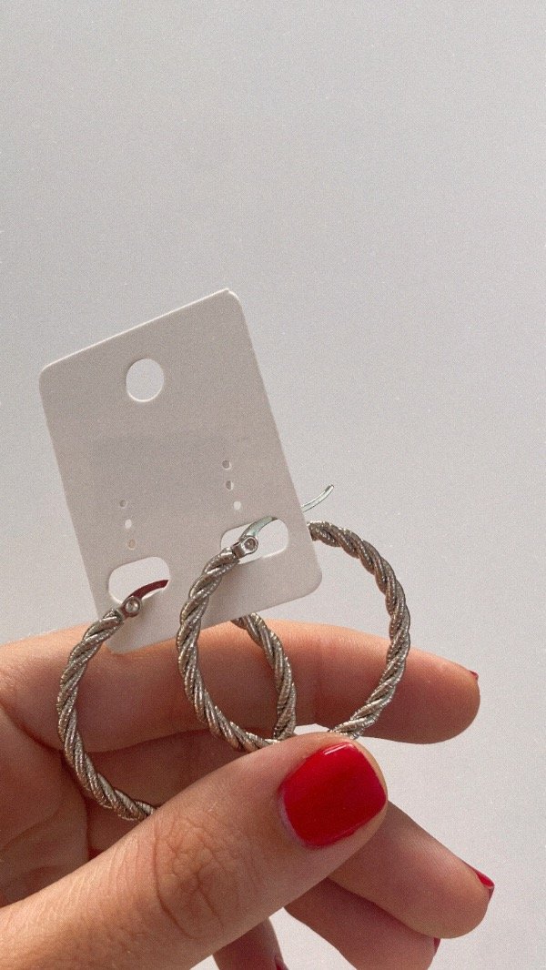 Producto - Argollas Bruna XL. ACERO