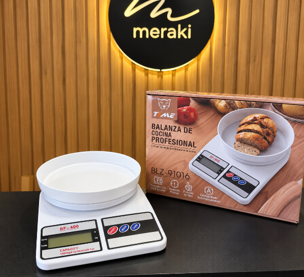 Producto - BALANZA DIGITAL DE COCINA DE PRECISIÓN REPOSTERÍA CON FUNCIÓN TARA