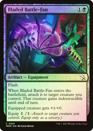 Producto - Bladed Battle-Fan Foil  March of the Machine