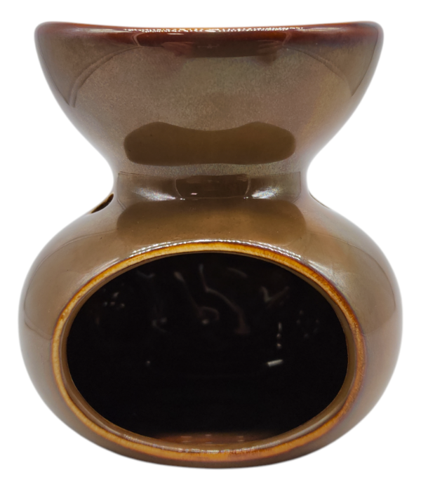 Producto - HORNILLO ELEFANTE TALLADO 11cm - MARRÓN CLARO