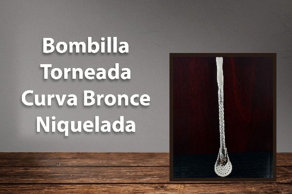 Producto - Bombilla Torneada Curva
