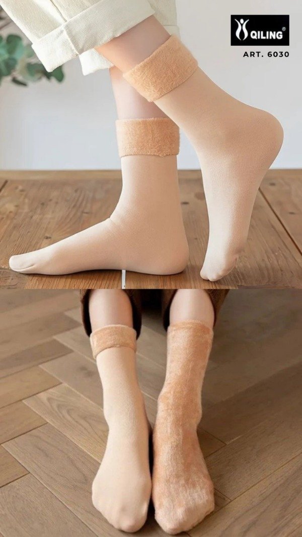 Producto - Art. 6030- QILING- DOCENA Media Efecto Piel Reversible