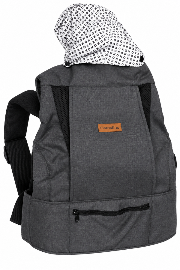 Producto - Mochila porta bebé Carestino gris - 6