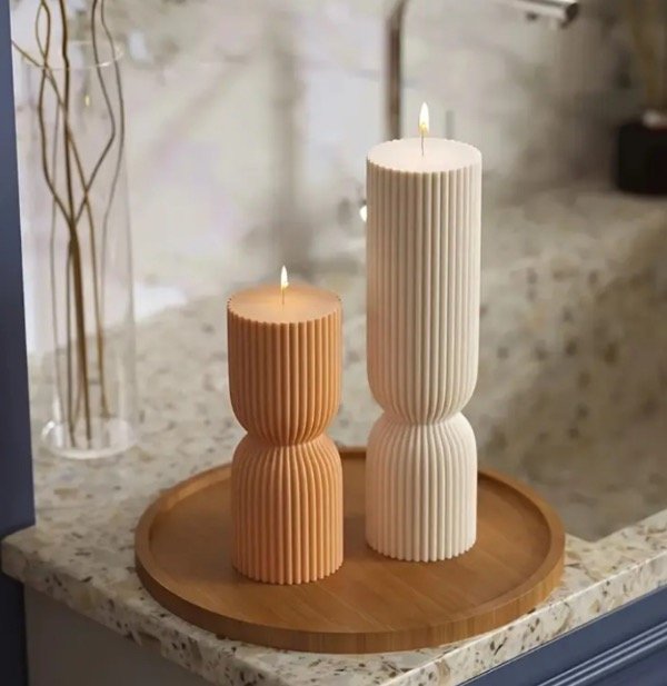Producto - MOLDE SILICONA COLUMNA CON DISEÑO