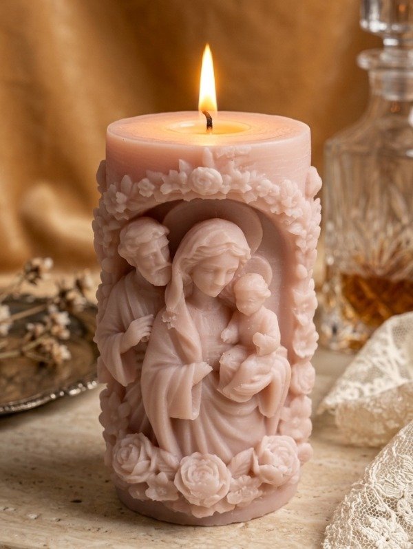 Producto - Molde 3D Vela sagrada familia