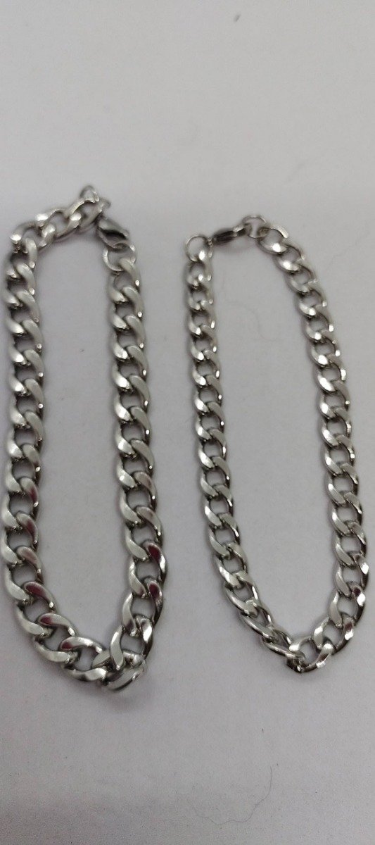 Producto - Pulsera cubana plateada