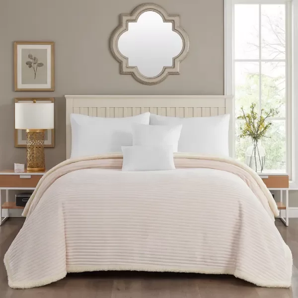 Producto - Frazada de Corderito Flannel King Haussman Natural