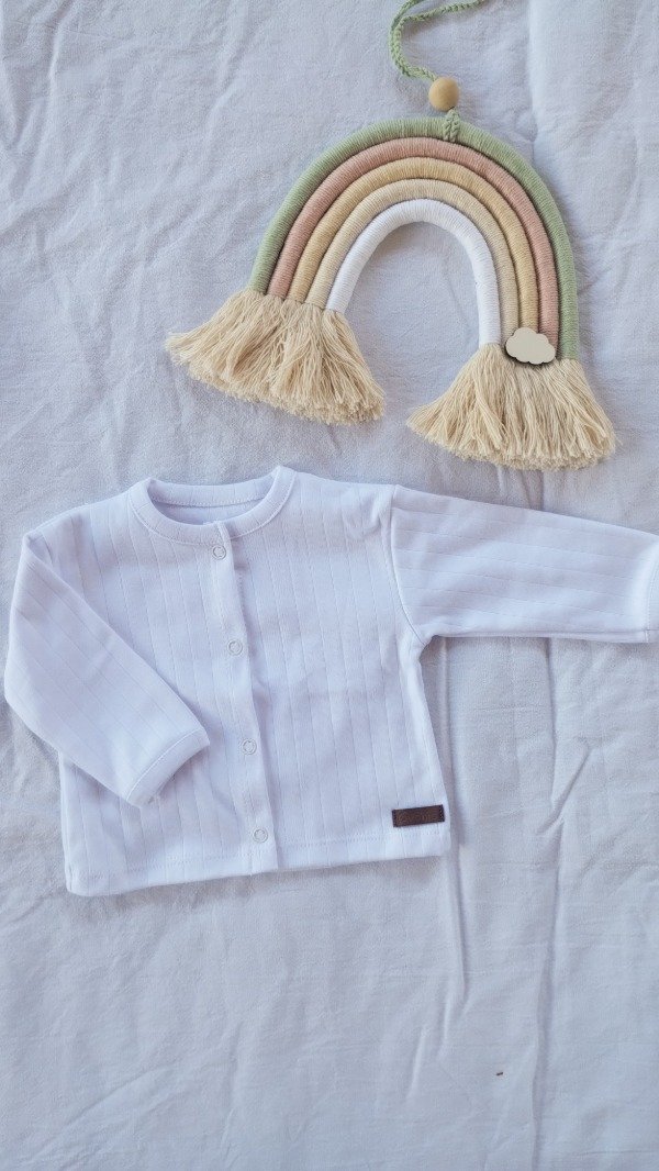 Producto - Saquito de algodón BLANCO