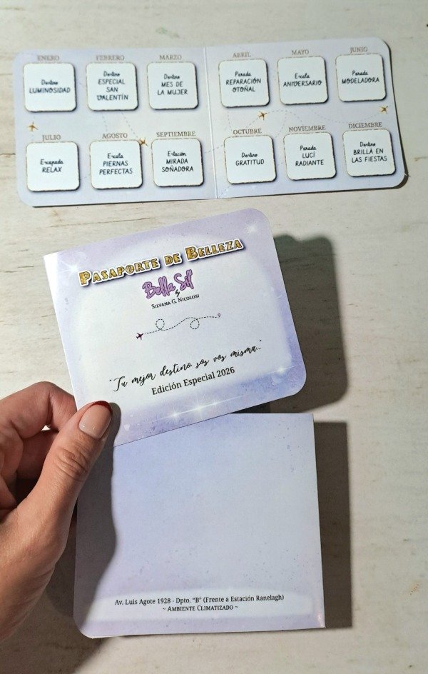 Producto - Diptico de fidelización x 12 unidades - 1
