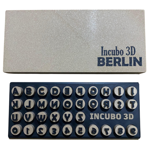 Producto - ABC Premium en caja línea Berlín - Mayúsculas y números