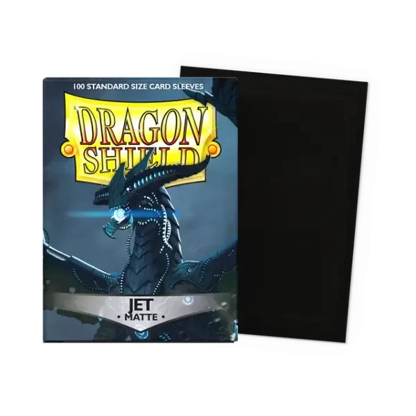 Producto - Dragon Shield Jet Matte Sleeves