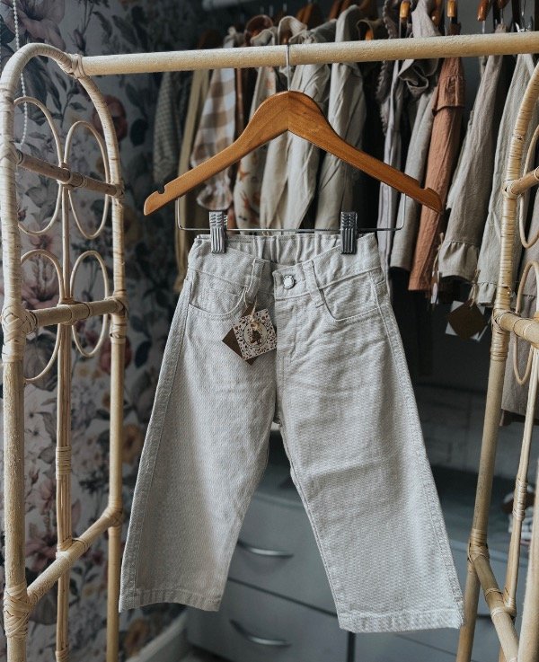 Producto - Jeans Beige Talle 5 (3 años)