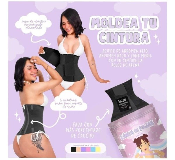 Producto - Faja reloj de arena - 2
