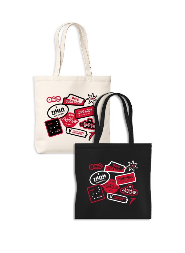 Producto - Tote Bag Arirang parches - BTS