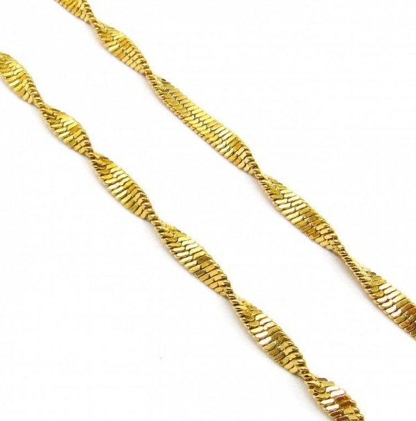 Producto - Cadena SINGAPUR N3 gold
