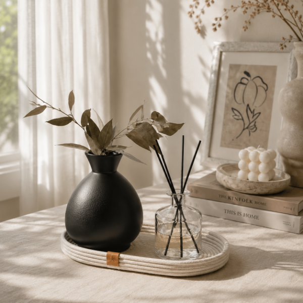 Producto - Vasija Frida negro mate