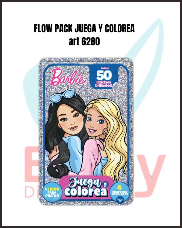 Producto - FLOW PACK JUEGA Y COLOREA 6280