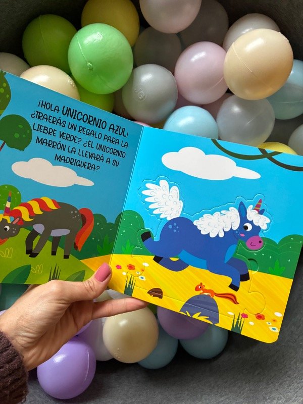 Producto - Juego con alegría - Unicornios encastres - 1