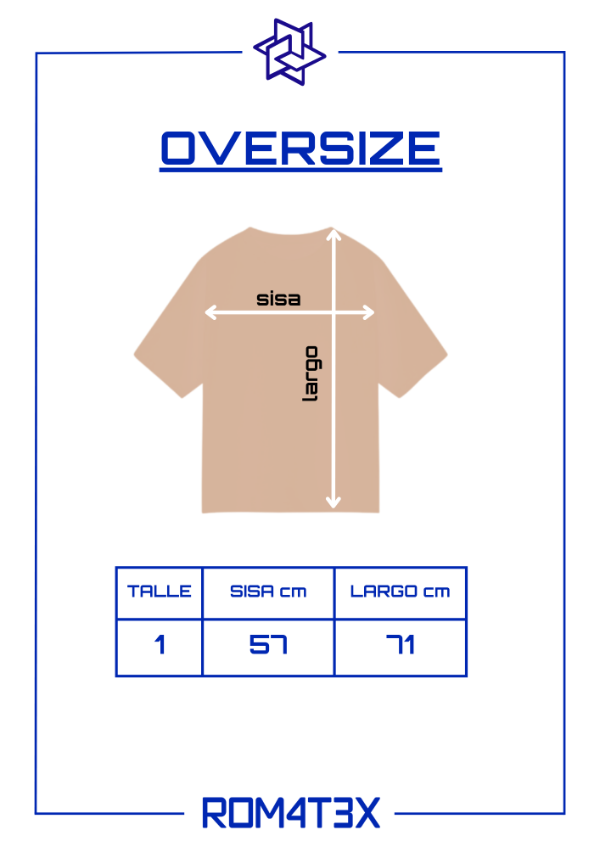 Producto - Johnson Seguridad Privada Oversize color Arena con logo