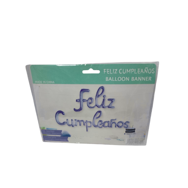 Producto - Frase Feliz Cumple  (globos metalizados) - 1