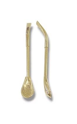 Producto - Bombilla Alpaca Pico de Loro Cincelada