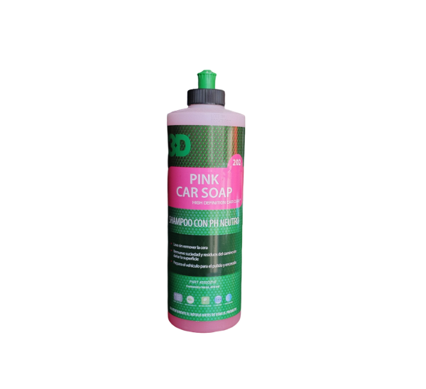 Producto - Shampoo Pink Car Soap 500ml 3D