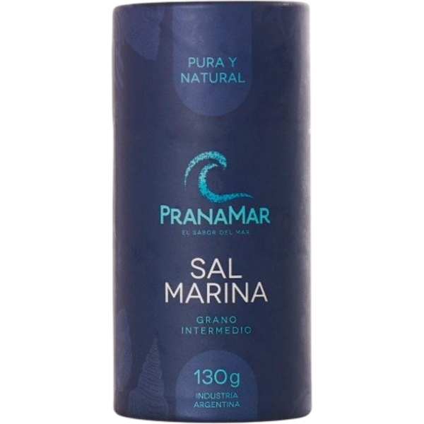 Producto - Sal Marina (Grano medio) - 130g [Pranamar]